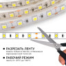 Комплект светодиодной ленты Apeyron 12В 14.4Вт/м smd 5050 60 д/м IP20 5м 6500K (блок, коннектор) 10-14