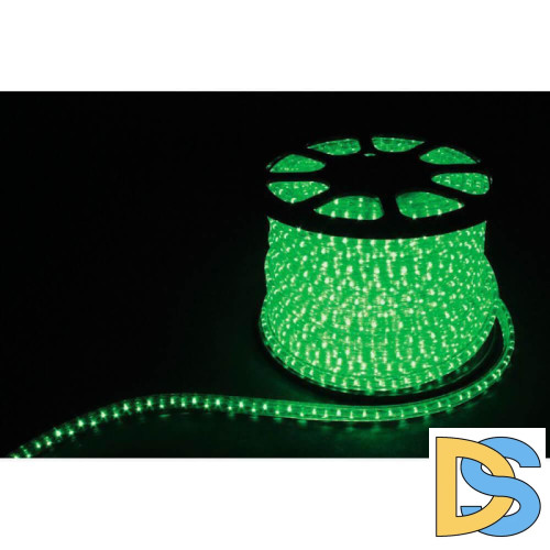 Светодиодный дюралайт Feron 2,88W/m 72LED/m LEDF3W 3х жильный зеленый 50М 26069