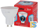 Лампа светодиодная Эра GU10 7W 4000K ECO LED MR16-7W-840-GU10 Б0040876