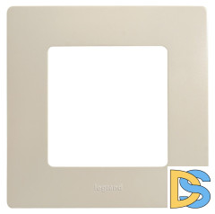 Рамка 1-постовая Legrand Etika слоновая кость 672511