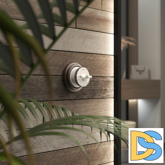 Выключатель на 4 положения двухклавишный (белый матовый/хром) W5822050