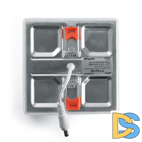 Встраиваемый светильник Feron AL514 41572