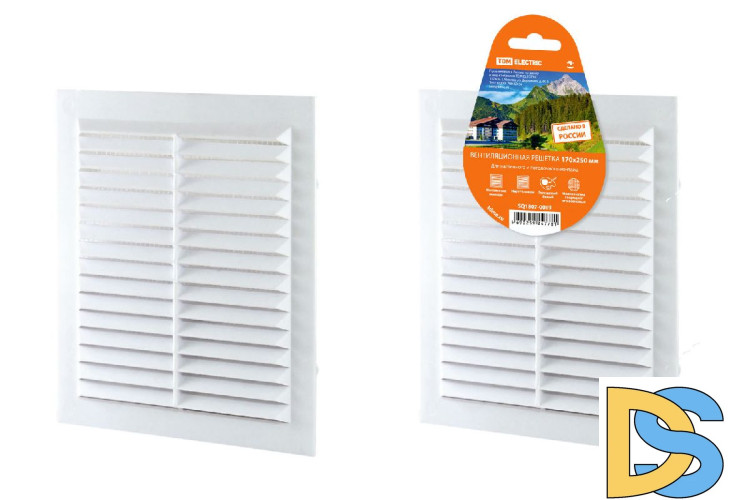 Решетка неразъемная с москитной сеткой TDM Electric SQ1807-0089