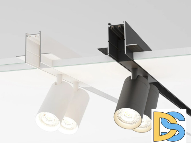 Шинопровод встраиваемый однофазный Denkirs Smart TR2012-WH