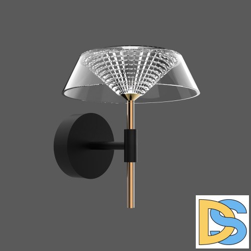 Бра DeLight Collection MB21001018-1A black/gold