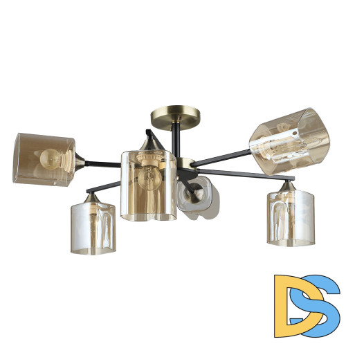 Люстра на штанге Arte Lamp Merci A4185PL-6BK