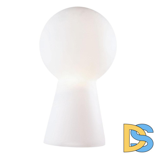 Настольная лампа Ideal Lux Birillo TL1 Small Bianco 000268