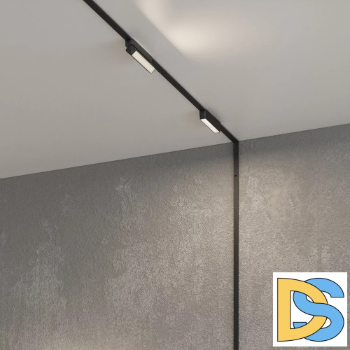 Трековый магнитный однофазный светильник Denkirs Air linear DK5300-BK