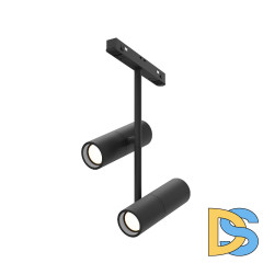 Трековый магнитный светильник Maytoni Elti Duo TR005-4-2X12W-DS-B