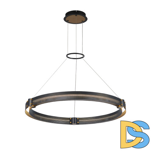 Подвесная люстра Delight Collection Admiral MD19030068-1B black/gold
