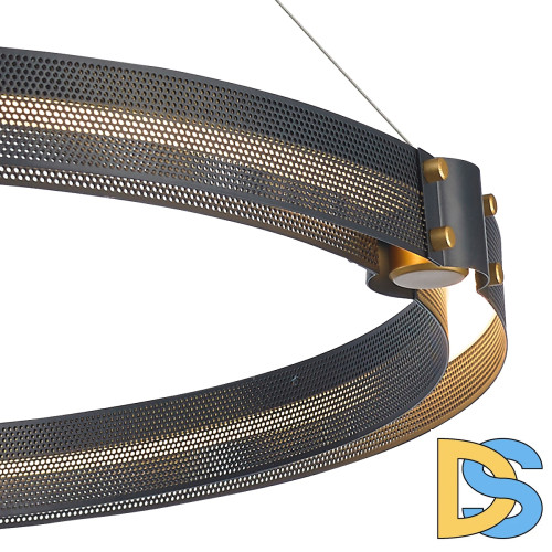 Подвесная люстра Delight Collection Admiral MD19030068-1B black/gold