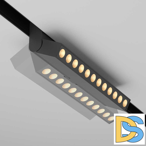 Трековый светодиодный светильник Maytoni Technical Points rot TR033-2-12W3K-B