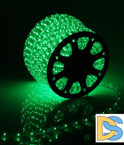 Светодиодный дюралайт Laitcom (LTC) 220В 36 LED/м зеленый 100м IP65 F3-R2-220V-G