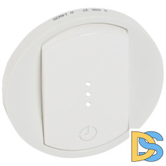 Лицевая панель Legrand Celiane выключателя одноклавишного с выдержкой времени белая 068037