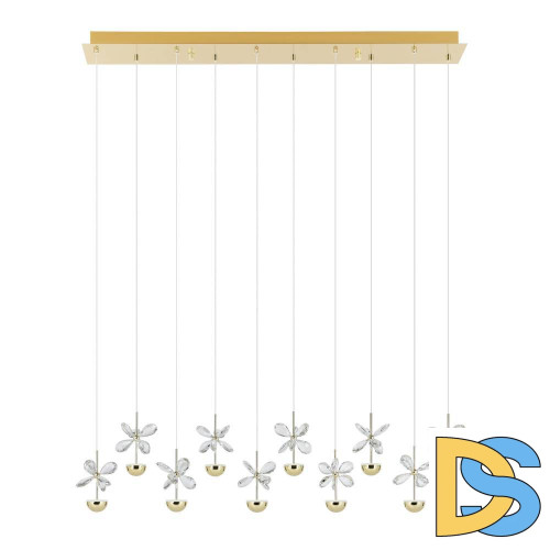 Подвесная светодиодная люстра Eglo Pianopoli 3 390314