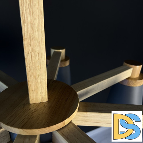 Люстра на штанге ImperiumLoft Prop 191994-23