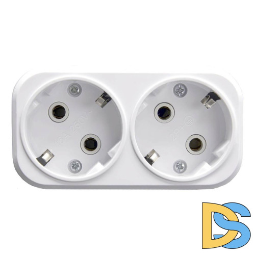 Сетевой разветвитель Feron Stekker 2гн с/з ADP161220 39023