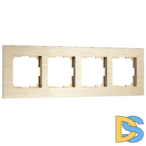 Рамка на 4 поста Werkel AluMax 4690389204128 W0043511 a066336