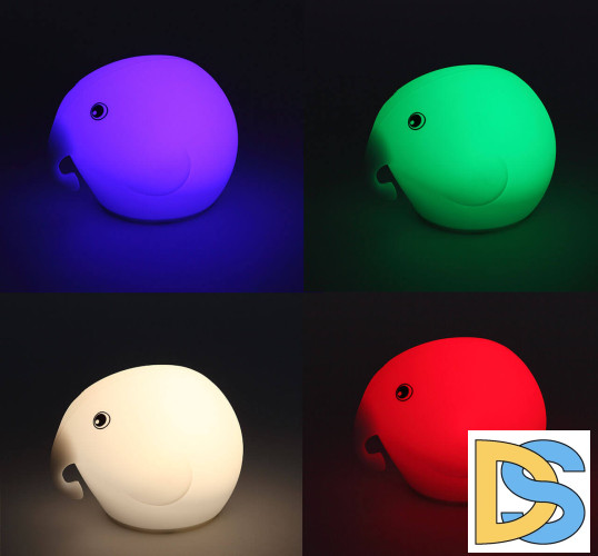 Ночник ЭРА NLED-418-2W-W Б0044559