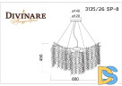 Подвесная люстра Divinare Salice 3135/26 SP-8