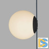 Трековый однофазный светильник Denkirs Belty Orb DK5553-BK