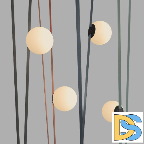 Трековый однофазный светильник Denkirs Belty Orb DK5553-BK