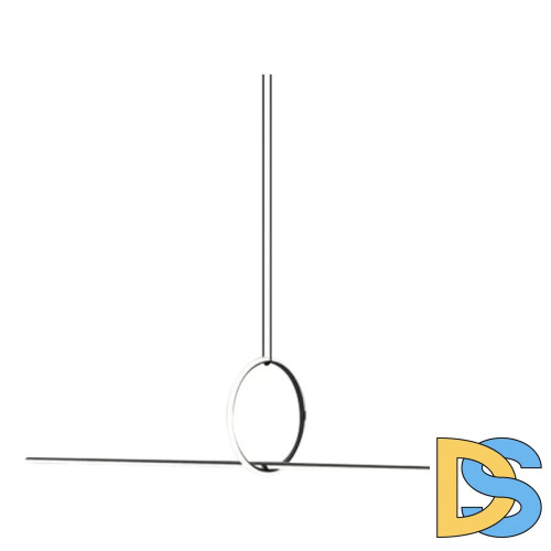 Подвесной светодиодный светильник iLedex Zoom 10339P/A2-35W-3000K BK-WH