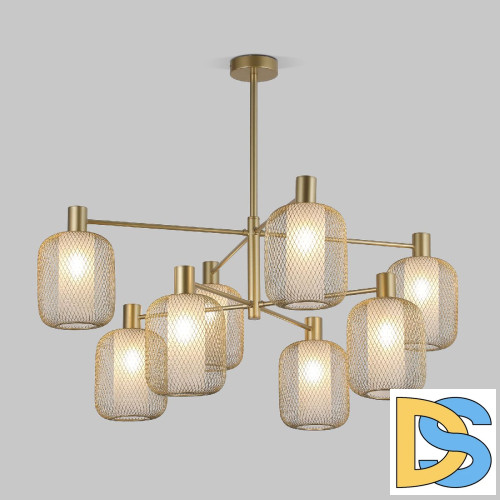 Люстра на штанге Eurosvet Voile 30192/8 золото a069159