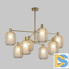 Люстра на штанге Eurosvet Voile 30192/8 золото a069159