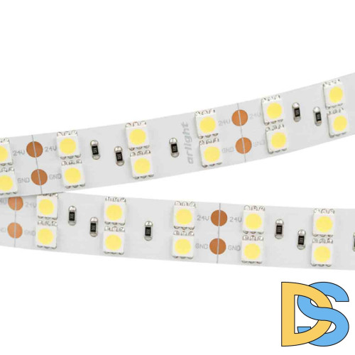 Светодиодная лента Arlight RT-B120-15mm 24V Warm3000 (28.8 W/m, IP20, 5060, 5m) 028654(2)