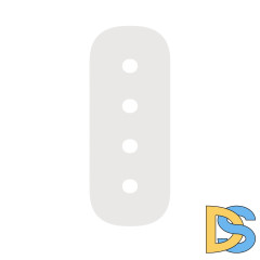 Коннектор прямой для магнитного шинопровода Arte Lamp Optima A740533