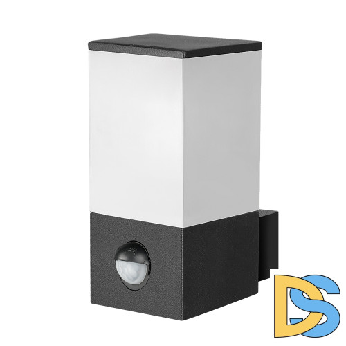 Уличный настенный светильник Arte Lamp Plate A3711AL-1BK