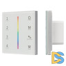 Панель Arlight Sens Smart-P22-RGBW White (12-24V, 4x3A, 2.4G) 025168