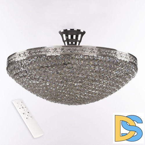 Потолочная люстра Bohemia Ivele Crystal 19321/45IV/LED-DIM Ni