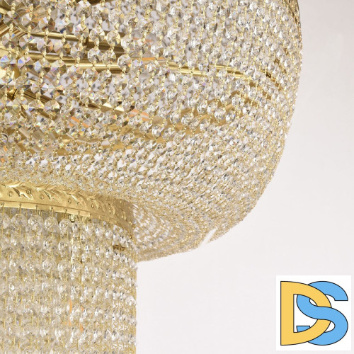 Каскадная люстра Bohemia Ivele Crystal 83221/80IV-250 G