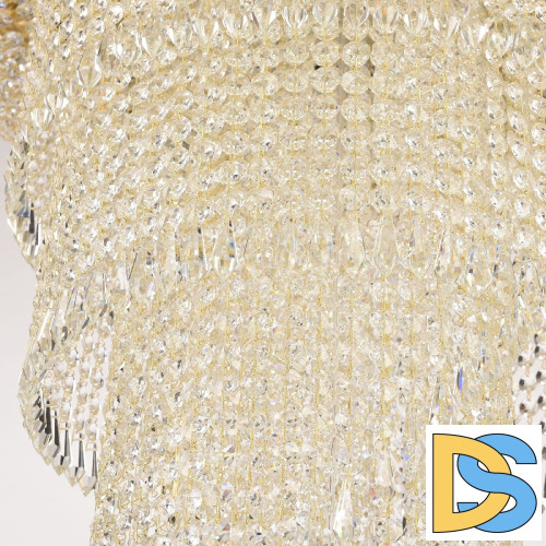 Каскадная люстра Bohemia Ivele Crystal 83221/80IV-250 G