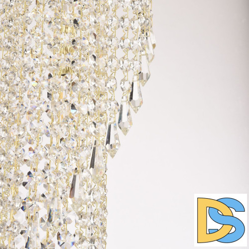 Каскадная люстра Bohemia Ivele Crystal 83221/80IV-250 G