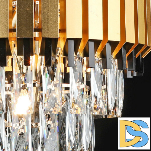 Подвесная люстра Reluce 02144-0.4-08 FGD+BK