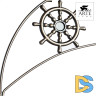 Потолочная люстра Arte Lamp Sailor A4524PL-3AB