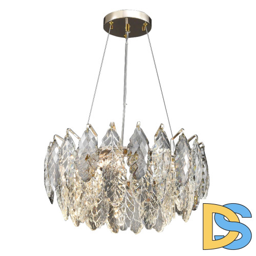 Подвесная люстра Delight Collection D8011P/R-600 gold/smoky