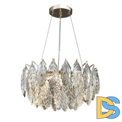 Подвесная люстра Delight Collection D8011P/R-600 gold/smoky