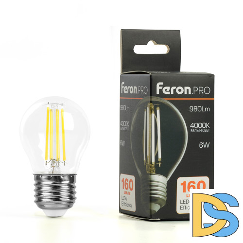 Лампа светодиодная Feron LB-1706 E27 6W 4000K 51251