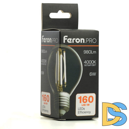 Лампа светодиодная Feron LB-1706 E27 6W 4000K 51251