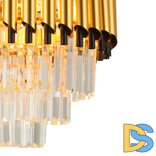 Подвесная люстра Natali Kovaltseva DARIAN 76017/5C GOLD