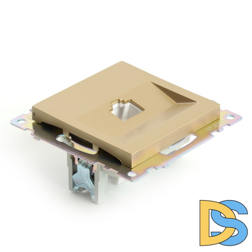 Розетка компьютерная 1-местная RJ-45 Stekker Катрин GLS00-7107-08 49227