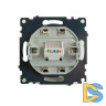 Розетка компьютерная 1-местная RJ-45 Stekker Катрин GLS00-7107-08 49227