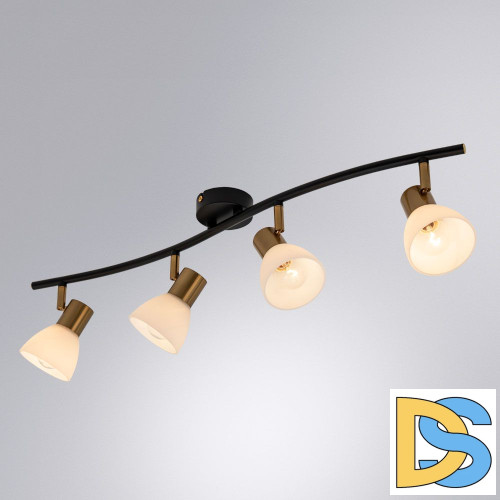 Спот Arte Lamp Falena A3117PL-4BK