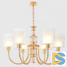 Подвесная люстра Crystal Lux ELENA SP6 GOLD