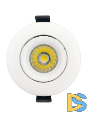 Встраиваемый светильник Elvan VLS-006R-7W-WW-Wh