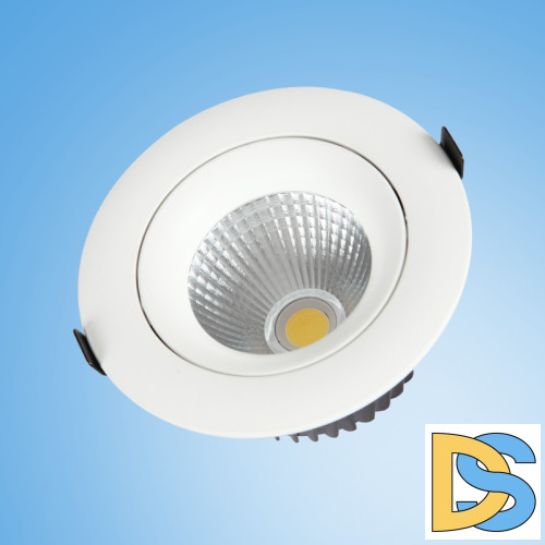 Встраиваемый светильник Elvan VLS-006R-7W-WW-Wh